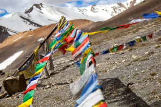 Prayer Flags at the Pass