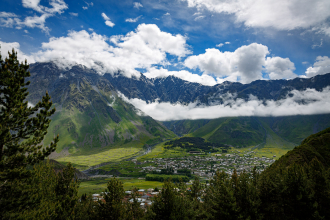 Kazbegi Village