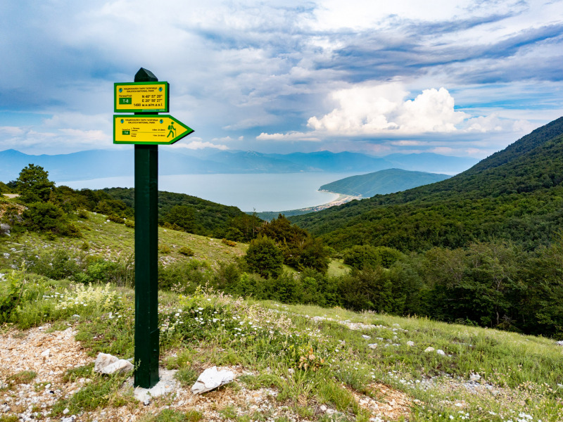 View over Lake Prespa
