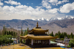 Pagoda in the Mountains