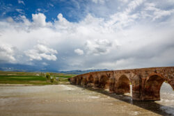 Bridge and Mountains