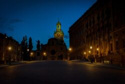 Storkyrkan at Dusk