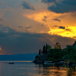 Church of Saint John at Sunset