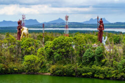 Giant Statues at Grand Bassin