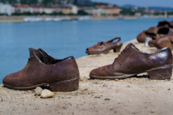 Shoes on the Danube Bank